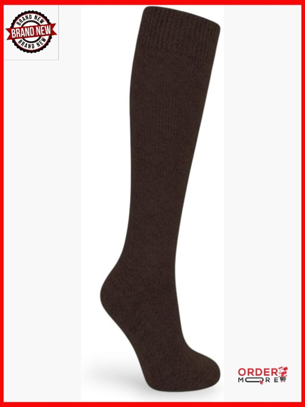 Lambswool Knee High Boot Socks Thermal Winter Leg Warmers